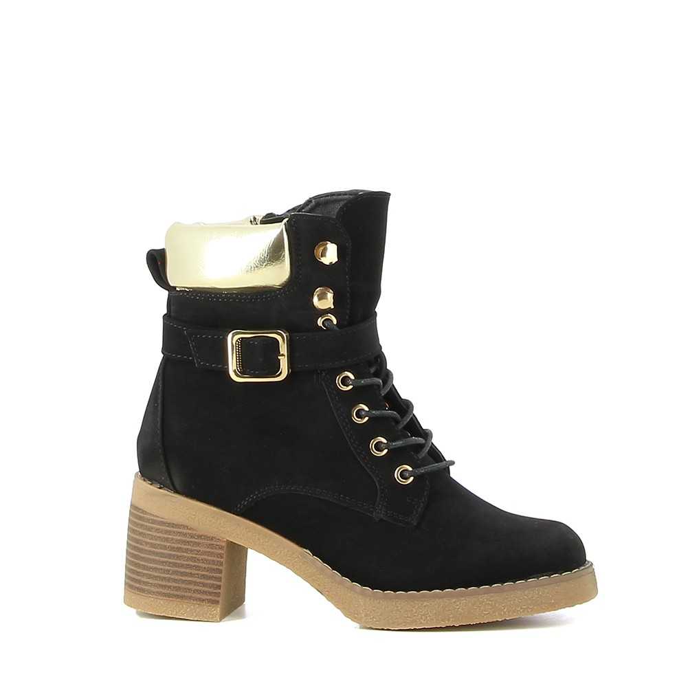 Ranger à talon détail doré