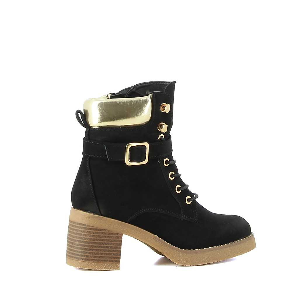 Ranger à talon détail doré