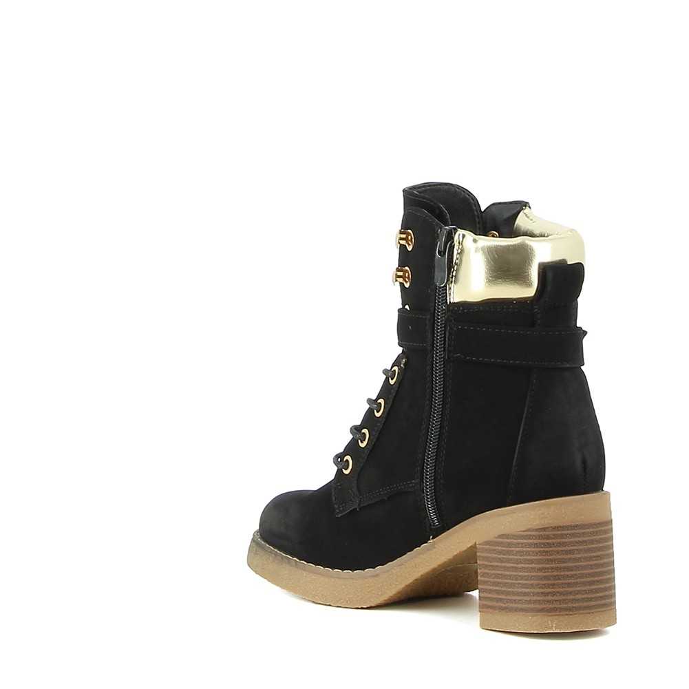 Ranger à talon détail doré