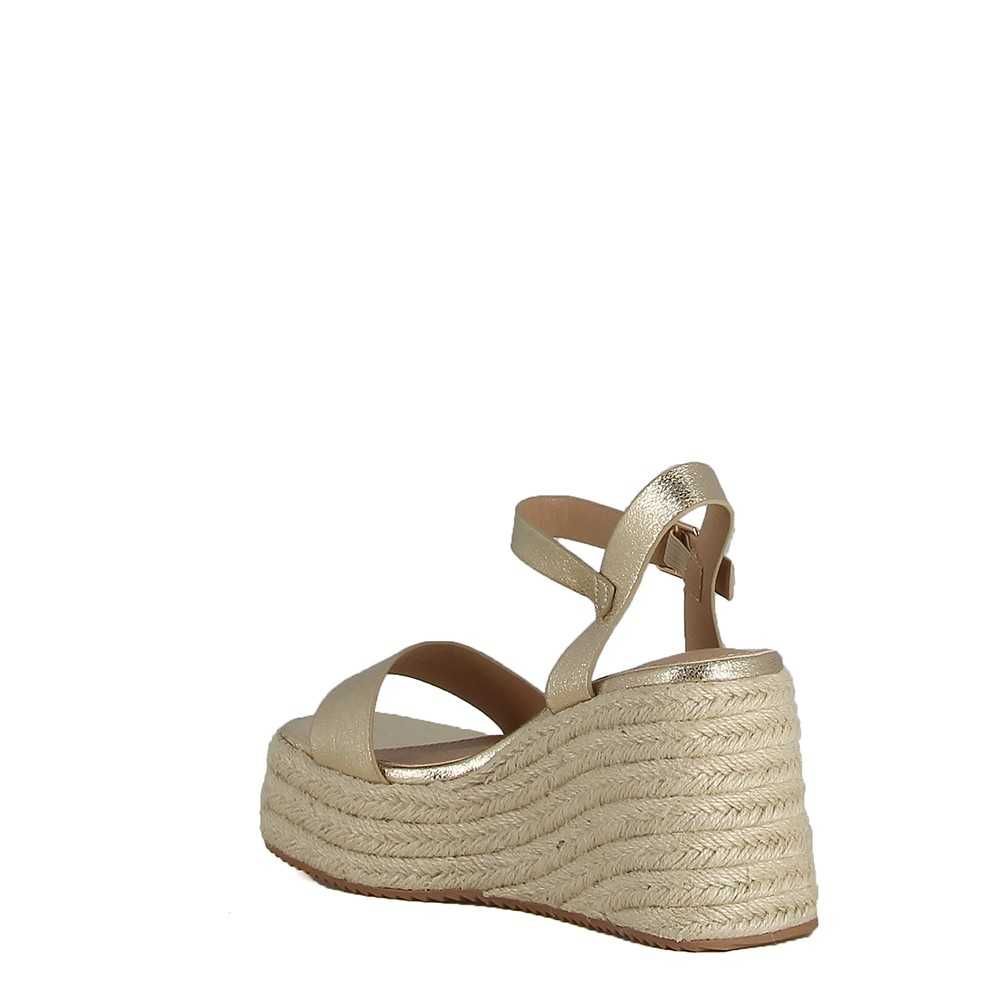Sandales Compensées Banana Republic, Taille 9M, Bleu, Style Slingback - Occasion Bon état