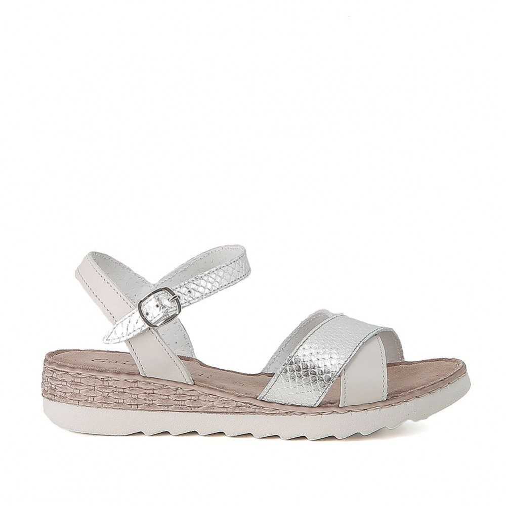 sandales larges brides