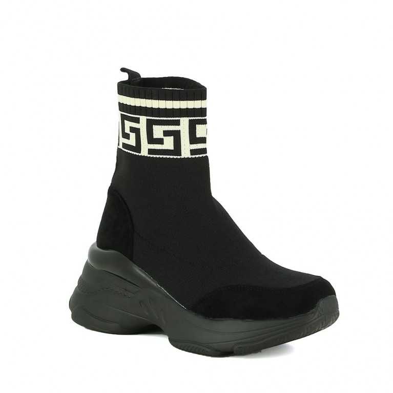 basket chaussette guess