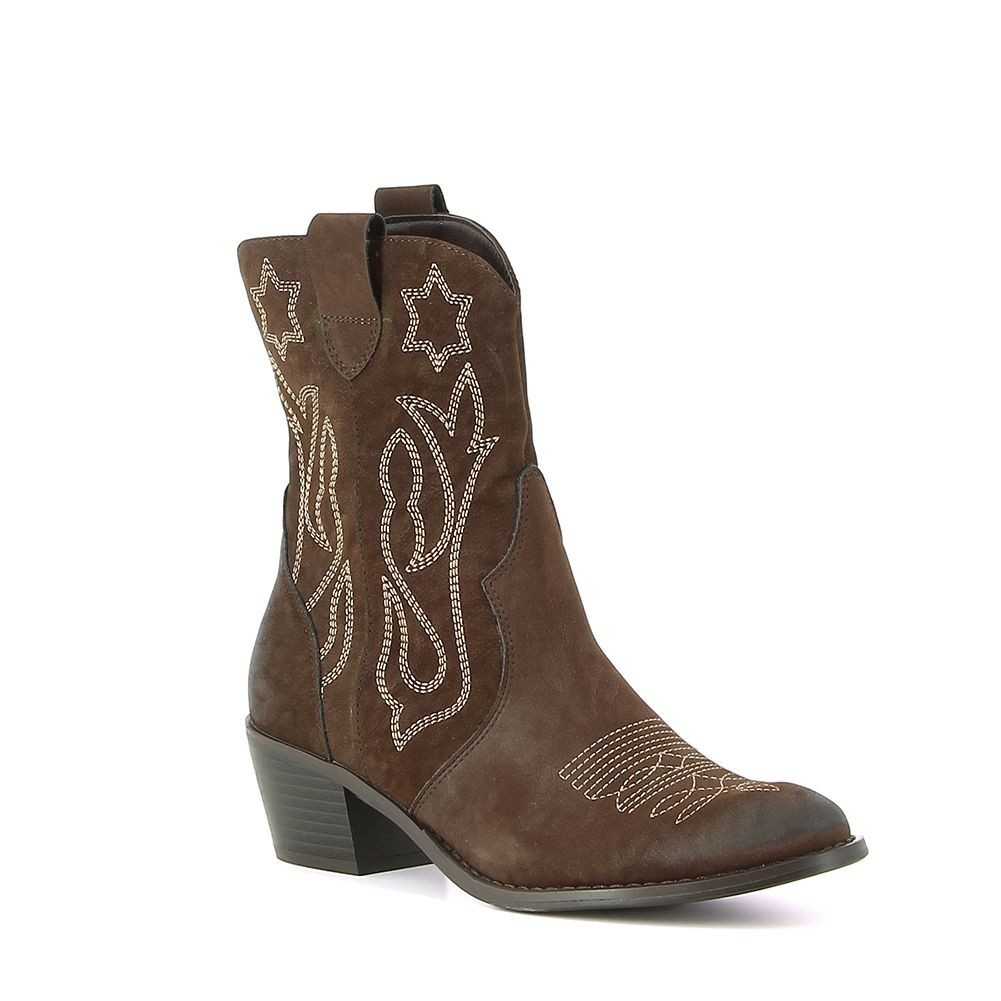 bottine cowboy