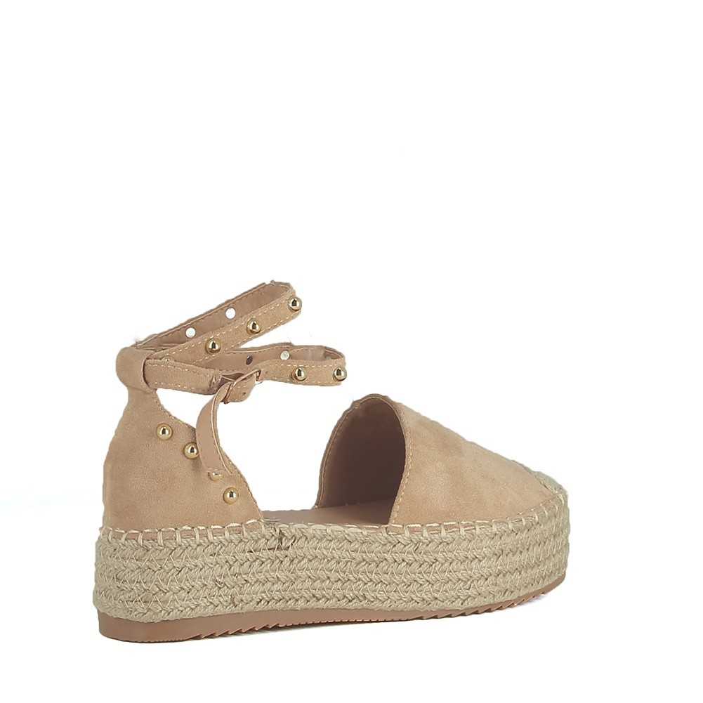 espadrilles à plateau