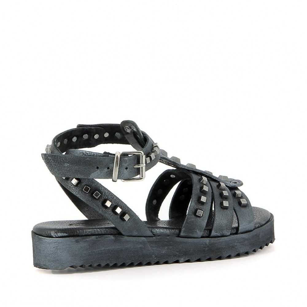 spartiate noir clouté